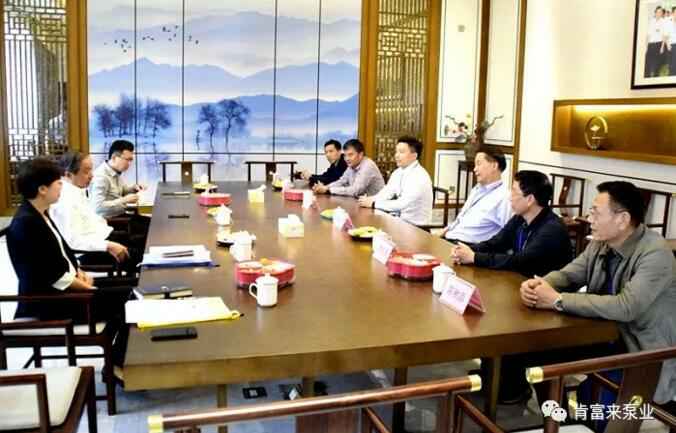 三水区委书记胡学骏一行莅临青岛德宇现代物流服务有限公司走访慰问